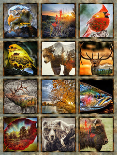 Hoffman Call Of The Wild : Nature Woven W5523-58-Earth
