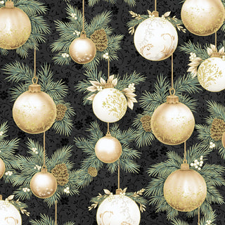 Ornament Grove  : Ornaments Black/Gold