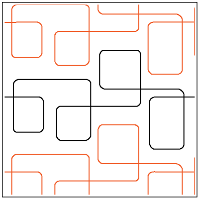 Quilting Service Pantograph : Mach1  (5.25" Vertical Repeat)