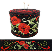 Pincushion :  Poppies
