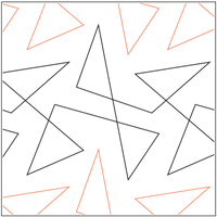 Purple Kaleidoscope Quilt