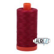 Aurifil 50wt Cotton Mako  1103 Burgandy - 1300m large spool