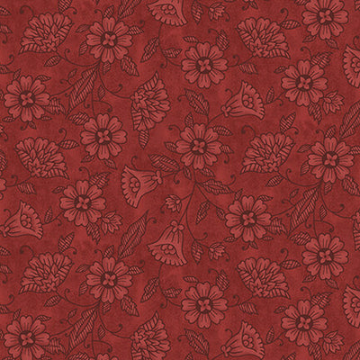 Ashton  : Floral Red 1671-88