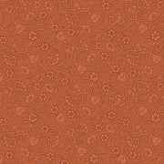 Ashton  : Floral Stamp Orange 1673-33