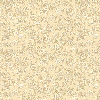 Ashton  : Floral Stamp Ivory 1673-41