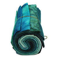 Hoffman Bali Watercolor FQ : Teal Treasure