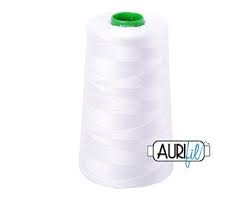 Aurifil 40wt Cotton Mako  2021 Natural White - 4700m Cone