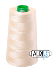 Aurifil 40wt Cotton Mako  2123 Butter - 4700m Cone