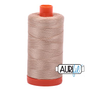 Aurifil 50wt Cotton Mako  2314 Beige - 1300m large spool