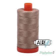 Aurifil 50wt Cotton Mako  2325 Linen - 1300m large spool