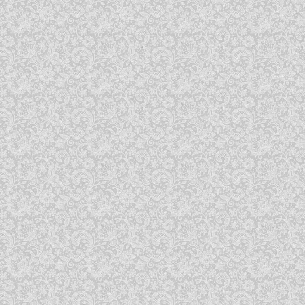 Scented Garden (Northcott) : Grey Floral Tone on Tone 23975-92