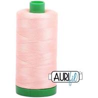 Aurifil 40wt Cotton Mako  2420 Fleshy Pink - 1000m large spool