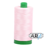 Aurifil 40wt Cotton Mako 2410 Pale Pink - 1000m large spool