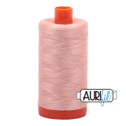 Aurifil 50wt Cotton Mako  2420 Fleshy Pink - 1300m large spool