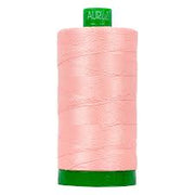 Aurifil 40wt Cotton Mako 2423 Baby Pink - 1000m large spool