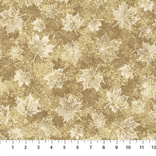 Stonehenge Oh Canada Cream Leaves 24266-14
