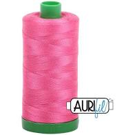 Aurifil 40wt Cotton Mako 2530 Blossom Pink - 1000m large spool