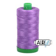 Aurifil 40wt Cotton Mako 2540 Medium Lavender - 1000m large spool