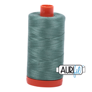 Aurifil 50wt Cotton Mako 2850 Medium Juniper - 1300m large spool