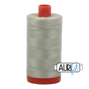 Aurifil 50wt Cotton Mako 2908 Spearmint - 1300m large spool
