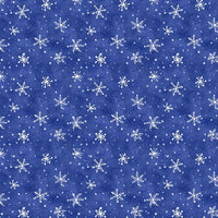 Snow What Fun : Snowflakes on Blue 45159-491