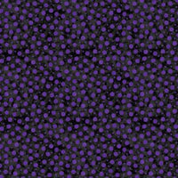 Frightful Nights : Purple Dots on Black 20510-966