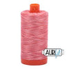 Aurifil 50wt Cotton Mako  4668 Strawberry Parfait Variegated - 1300m large spool