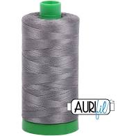 Aurifil 40wt Cotton Mako 5004 Grey Smoke- 1000m large spool