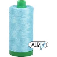 Aurifil 40wt Cotton Mako 5006 Turquoise - 1000m large spool