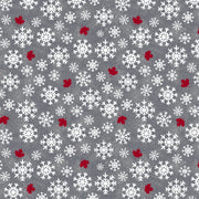 Canadian Christmas 2 : Snowflakes 52761D-1 Grey
