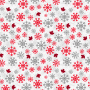 Canadian Christmas 2 : Snowflakes 52761D-3 White
