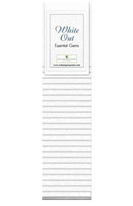 Wilmington Essentials White Out : 2.5” Strips (24cnt)