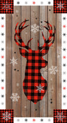 Warm  Winter Wishes : Deer Panel 5879P