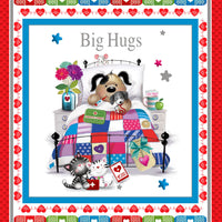 Big Hugs Quilt Kit : 61"x 88"