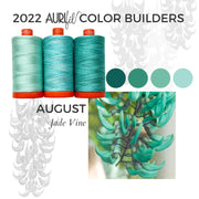 Aurifil 50wt Color Builder 2022  : Jade Vine (Aug)