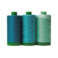 Aurifil 40wt Color Builder 2021  : Blue Throated Macaw (Aug)