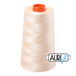 Aurifil 50wt Cotton Mako 2123 Butter - 5900m Cone