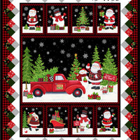 Santa's Tree Farm  : 24730-99 Panel
