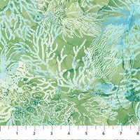 Whale Song : DP24984-72 Coral Light Green