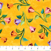 Flamenco : Flowers on Yellow DP25032-52