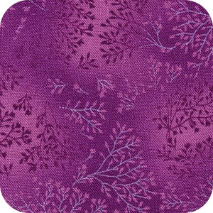 Fusions : Tiny Branches Aubergine 5573-221