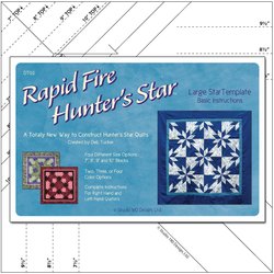 Rapid Fire Hunter's Star - Large Star Ruler