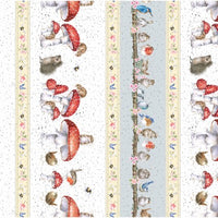 Bramble Patch : Stripe Blue/Yellow