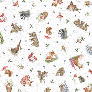 Bramble Patch : Animal Toss White