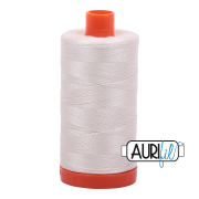 Aurifil 50wt Cotton Mako  2311 Muslin - 1300m large spool