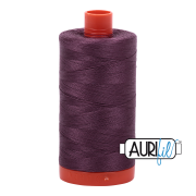 Aurifil 50wt Cotton Mako 2568 Mulberry - 1300m large spool