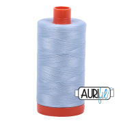 Aurifil 50wt Cotton Mako 2710 Light Robins Egg - 1300m large spool