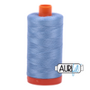 Aurifil 50wt Cotton Mako 2720 Light Delft Blue - 1300m large spool