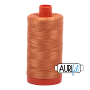 Aurifil 50wt Cotton Mako  5009 Medium Orange - 1300m large spool