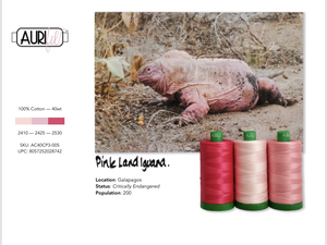Aurifil 40wt Color Builder 2021  : Pink Land Iguana (May)